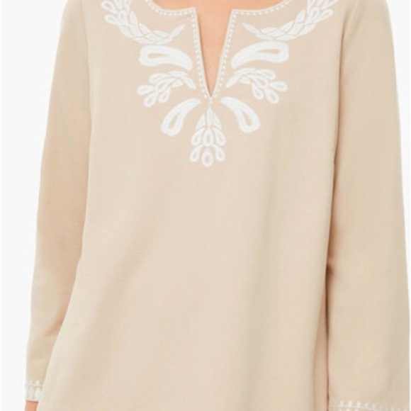 Tuckernuck Miguelina Embroidered Top NWOT - Picture 1 of 5